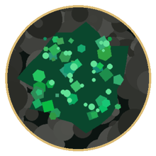 Emeralds mineral specimen
